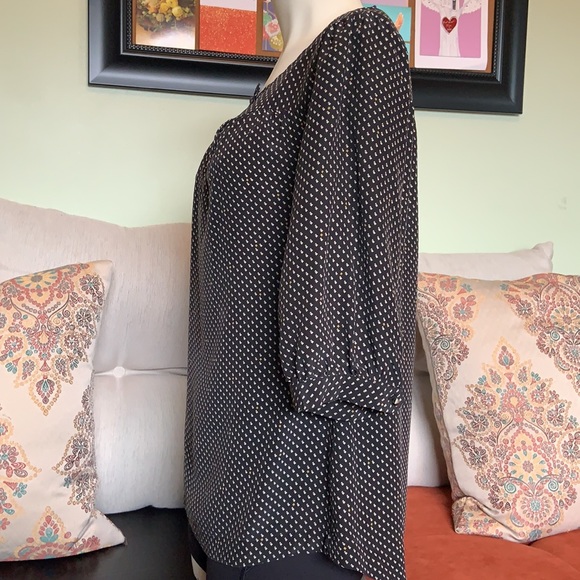 Quicksilver Black blouse - Picture 2 of 5